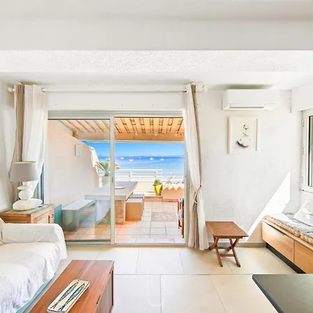 Bona 1 Lit Superposés Parking Wifi Pieds Dans L'eau By Hc Apartamento Hyères